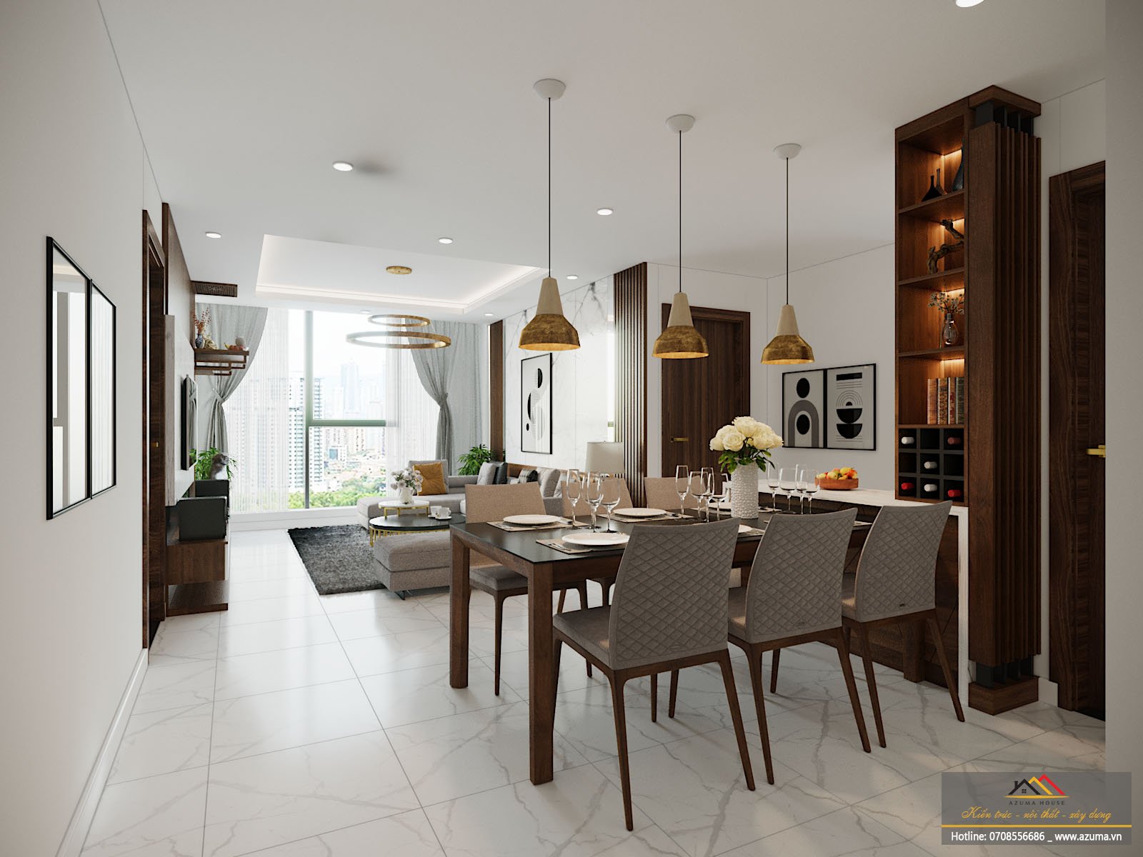 Dự án nội thất căn hộ cao cấp Sunshine City chủ đầu tư Mr. Tùng