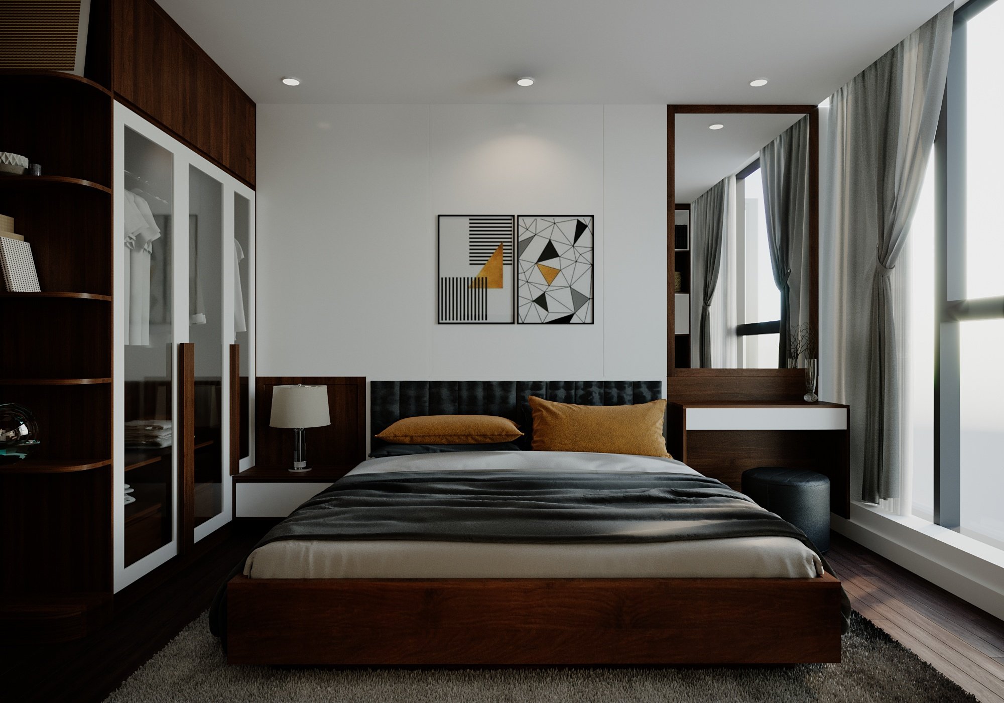 Dự án nội thất căn hộ cao cấp Sunshine City chủ đầu tư Mr. Tùng