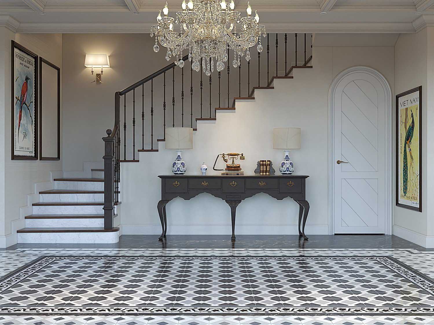 Cầu thang biệt thự