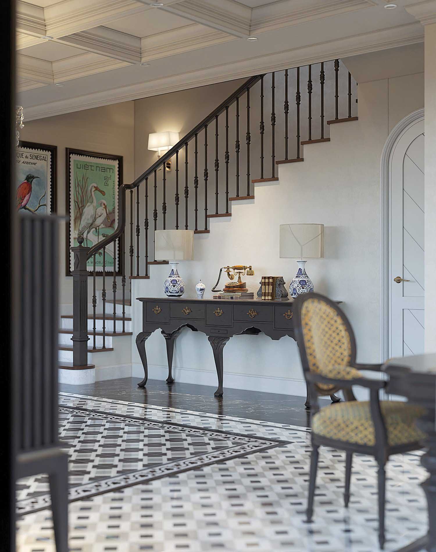 Kệ trang trí phòng khách đẹp