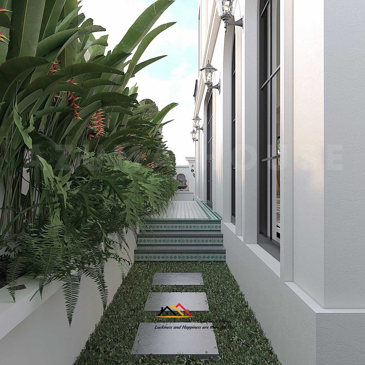 Sân vườn biệt thự