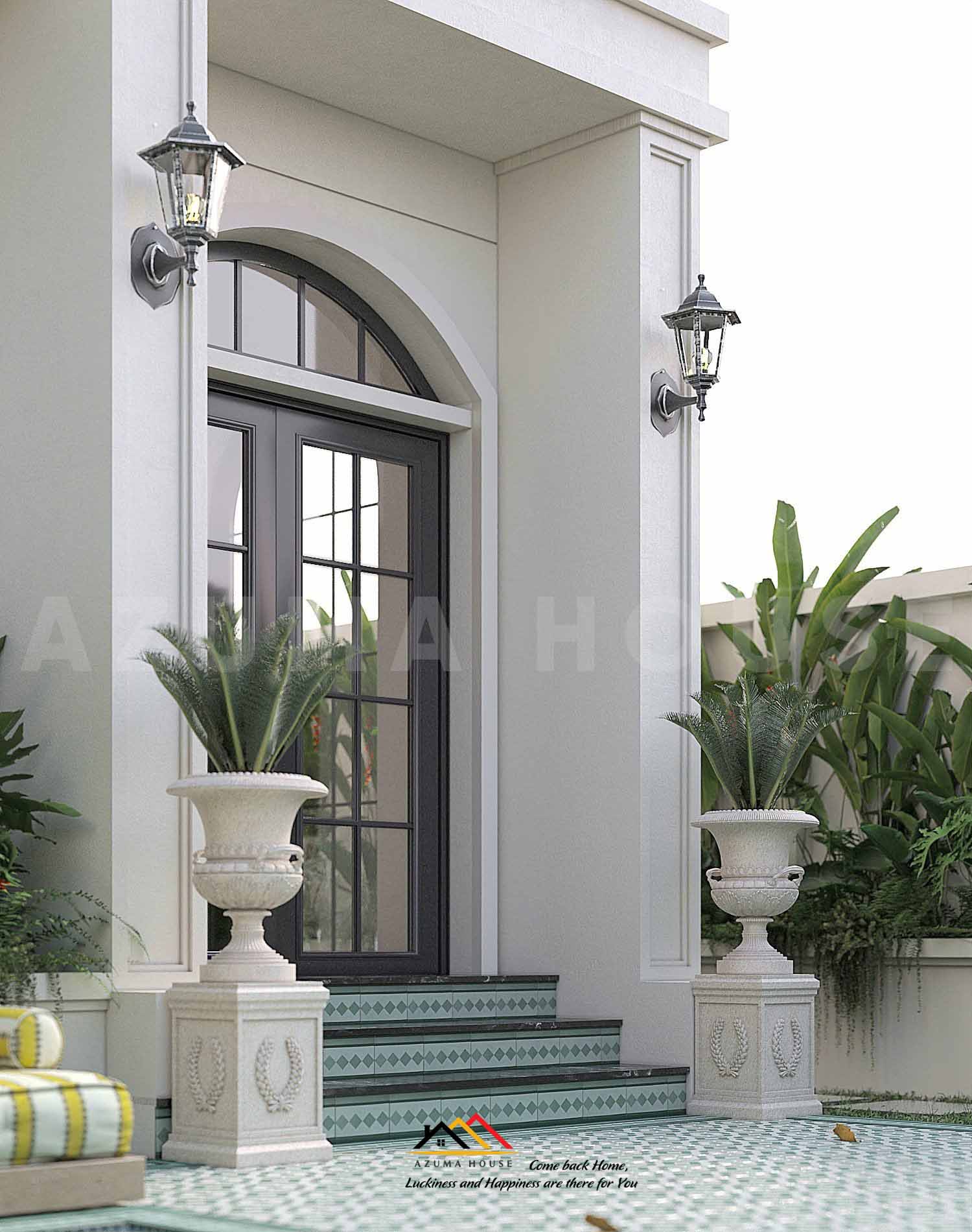 Mặt tiền biệt thự The Phoenix