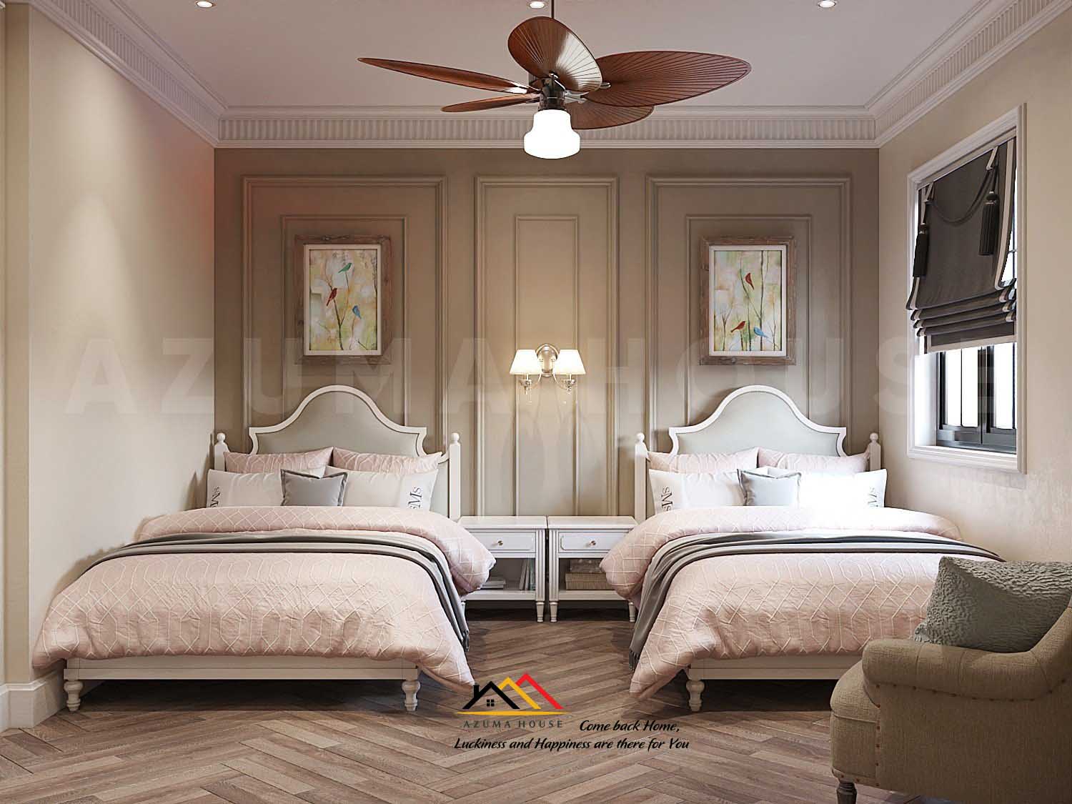 Thiết kế phòng ngủ bé gái