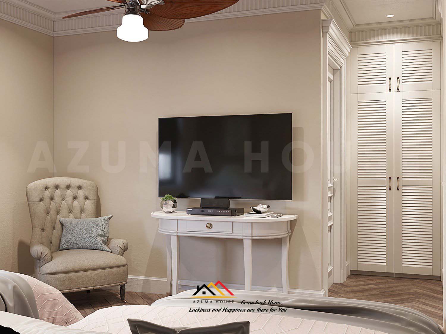 Thiết kế tủ quần áo âm tường