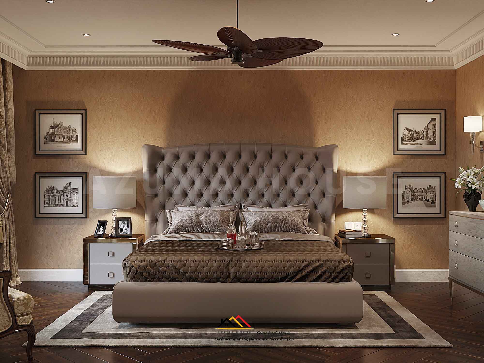 Thiết kế phòng ngủ master