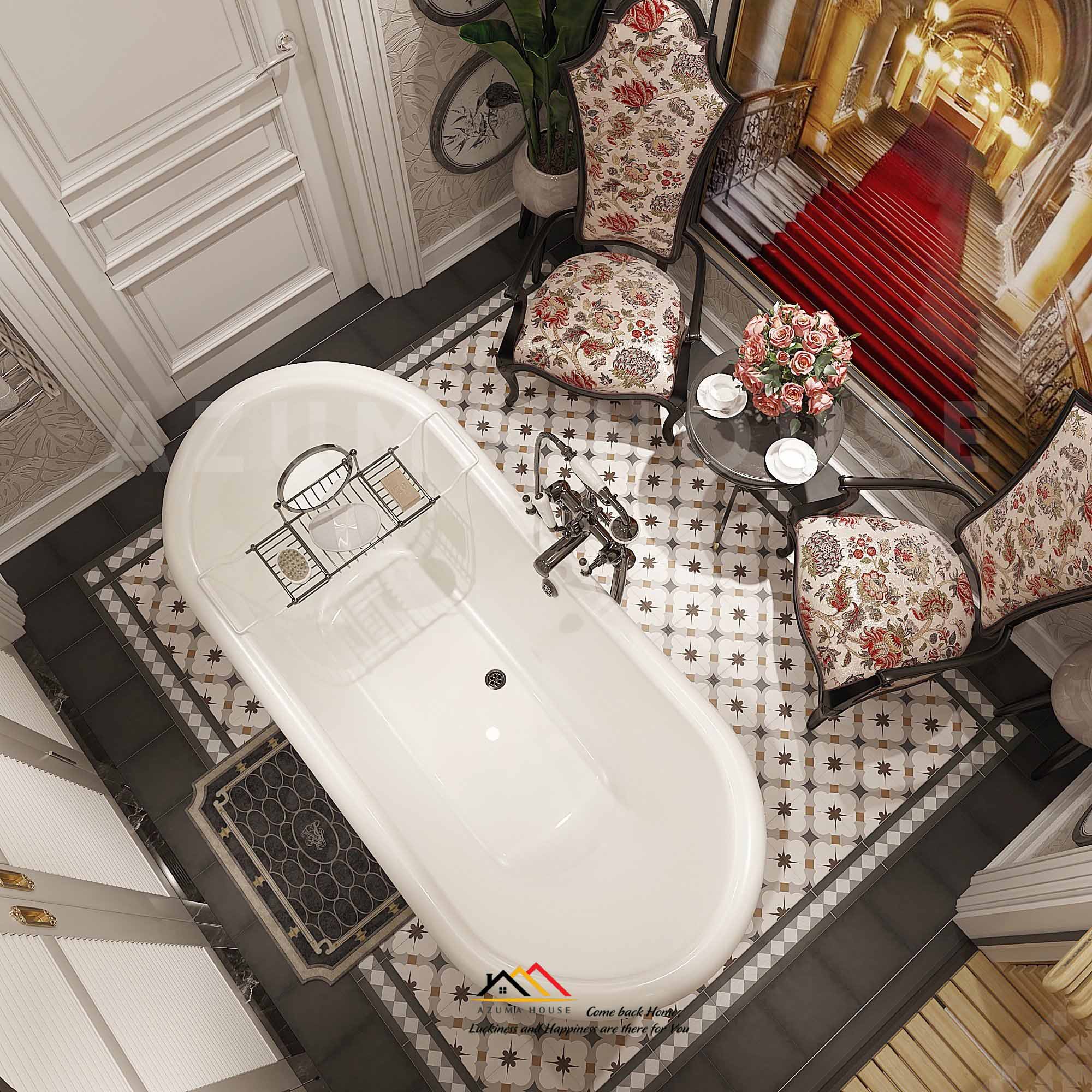 Bồn tắm sang trọng đẳng cấp