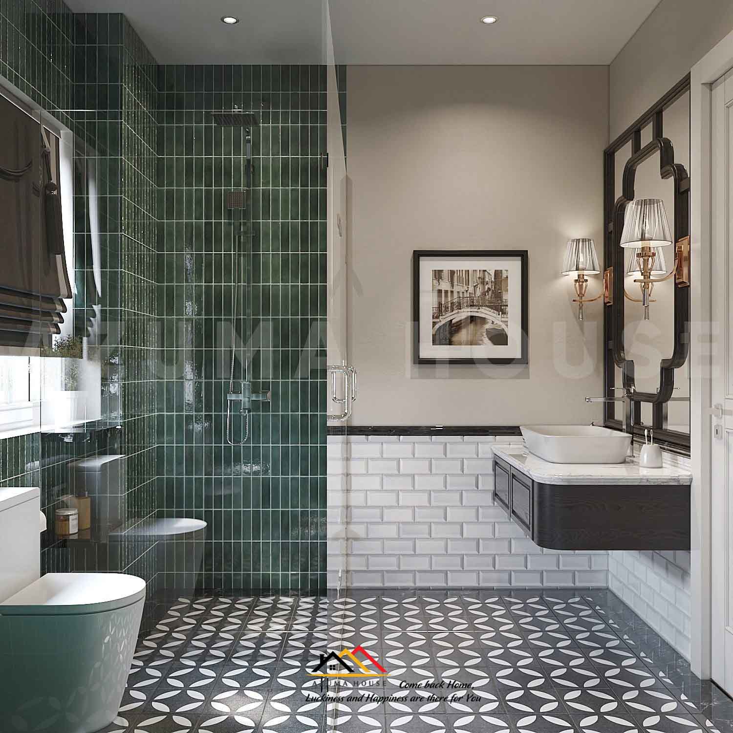 Thiết kế phòng tắm cho ông bà