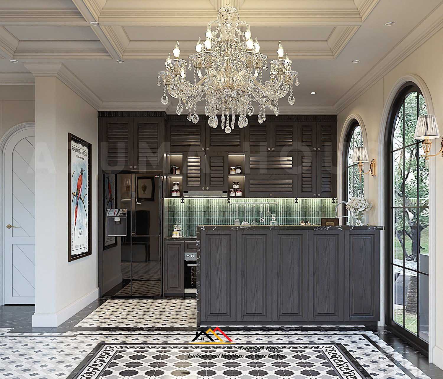 Tủ bếp Indochine đẹp