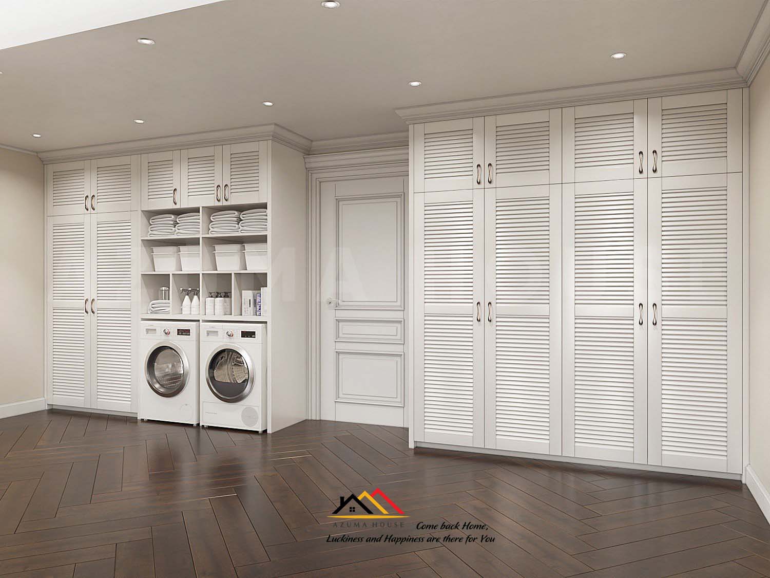 Thiết kế nội thất phòng giặt là