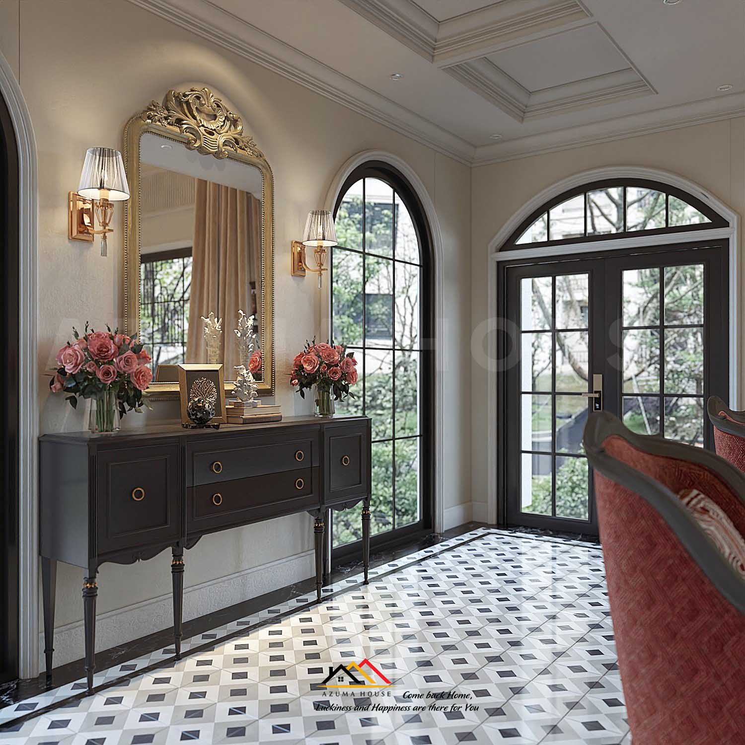 Kệ trang trí cho phòng khách