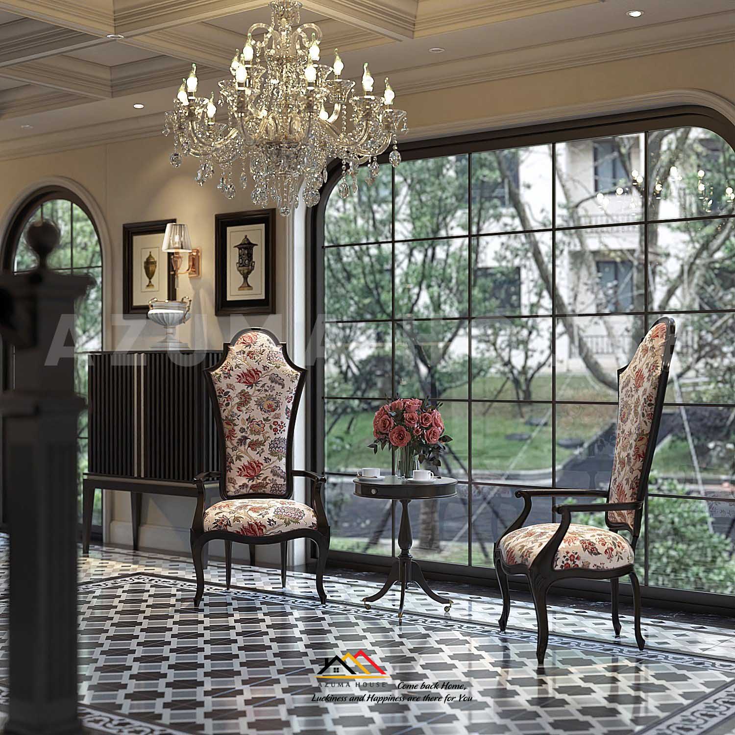 Bộ bàn ghế nhỏ phòng khách