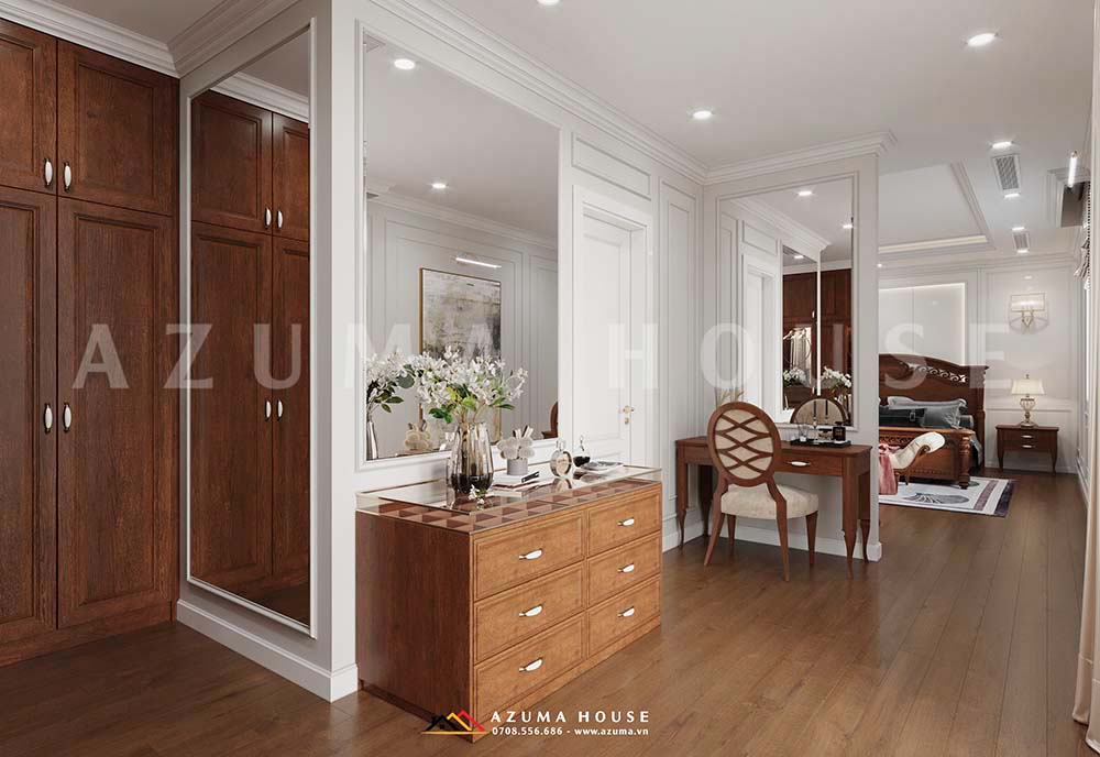 Nội thất nhà ống tân cổ điển