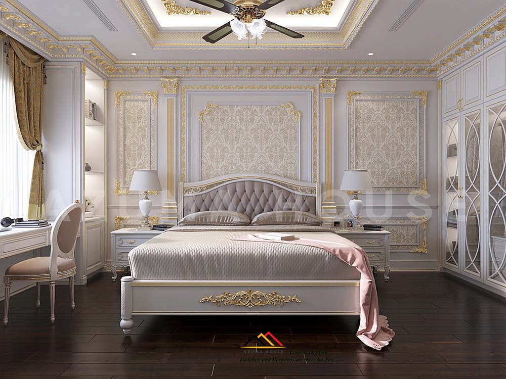 Thiết kế nội thất nhà ống tân cổ điển