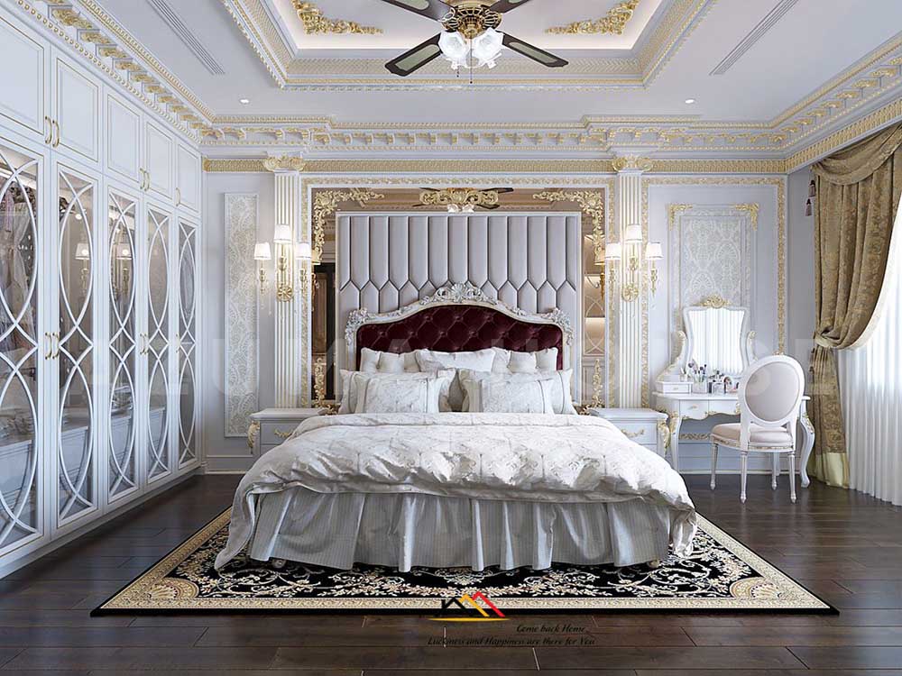 Mẫu phòng ngủ cổ điển đẹp