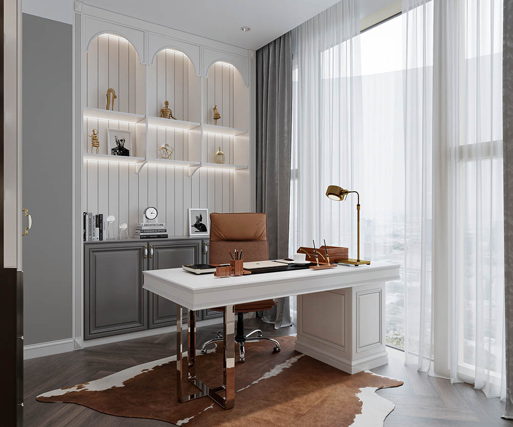 Thiết kế phòng làm việc đẹp