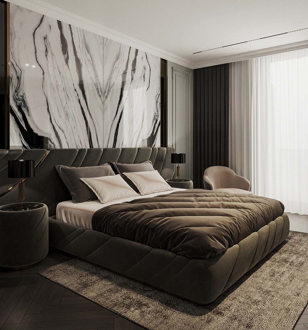 Thiết kế phòng ngủ master đẳng cấp