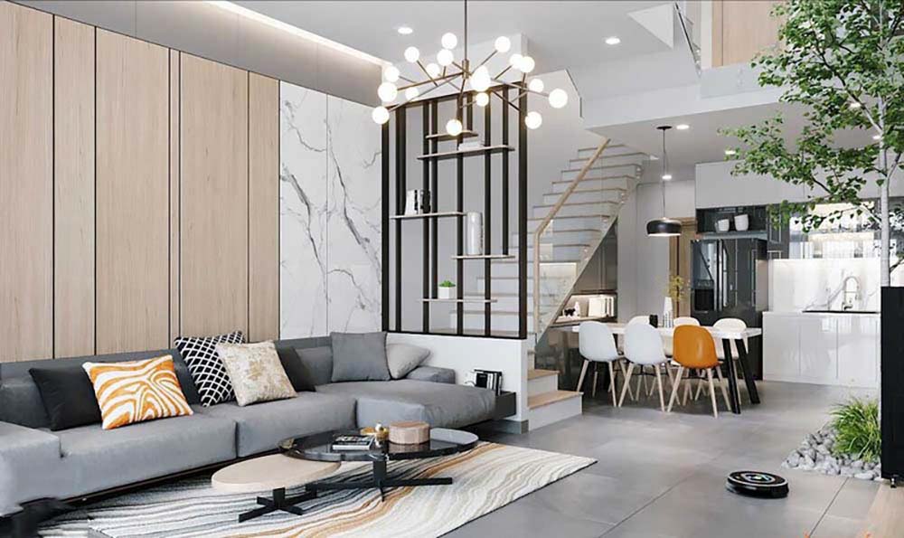 Thiết kế nội thất phòng khách đẹp