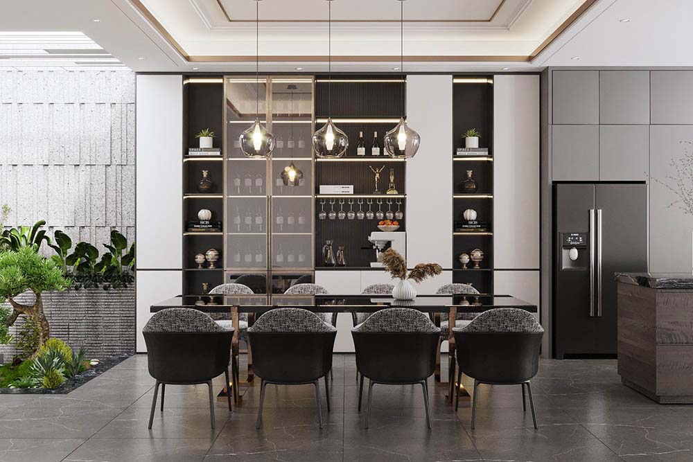 Thiết kế nội thất nhà ống 2 tầng