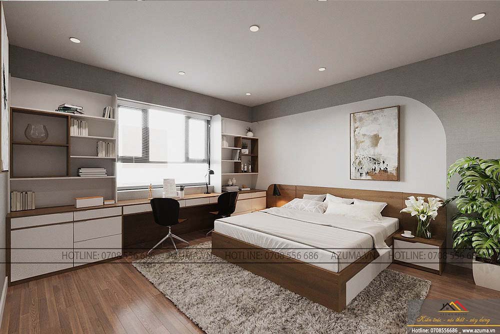 Thiết kế nội thất nhà ống 2 tầng