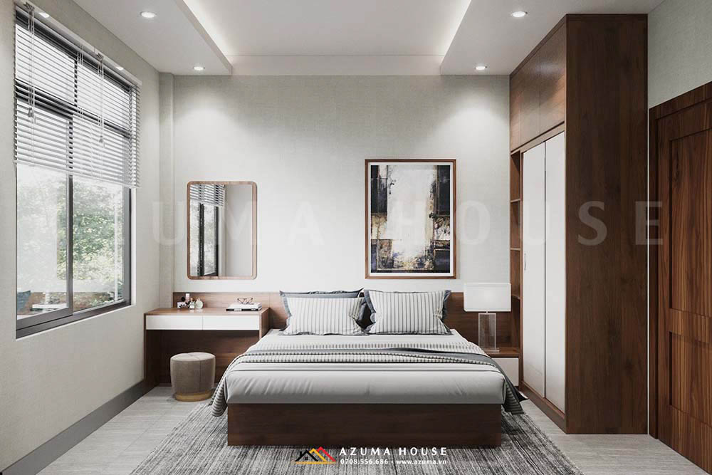 Mẫu phòng ngủ nhà ống đẹp