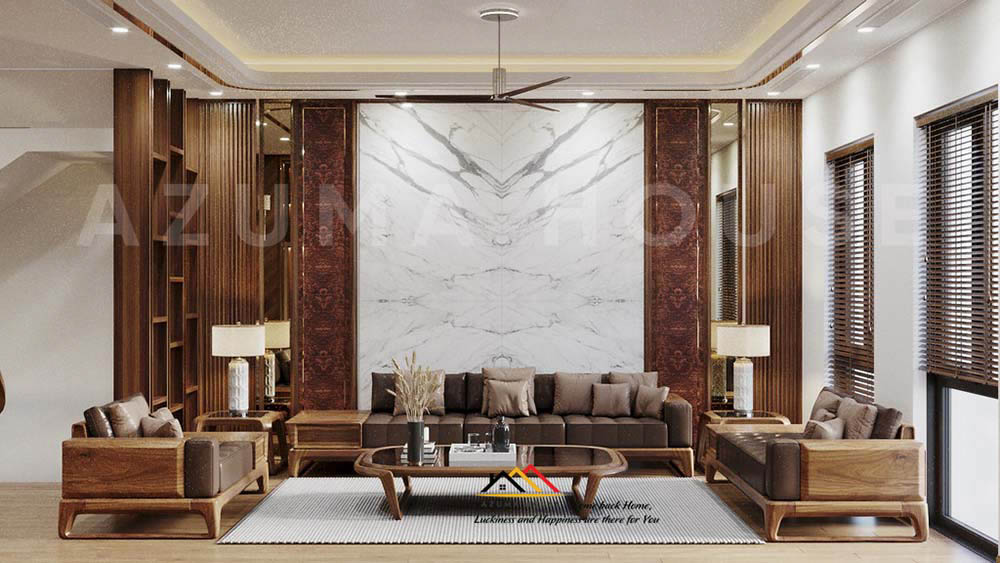 Mẫu nội thất phòng khách hiện đại