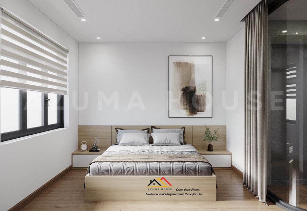 Thiết kế phòng ngủ nhà phố đẹp