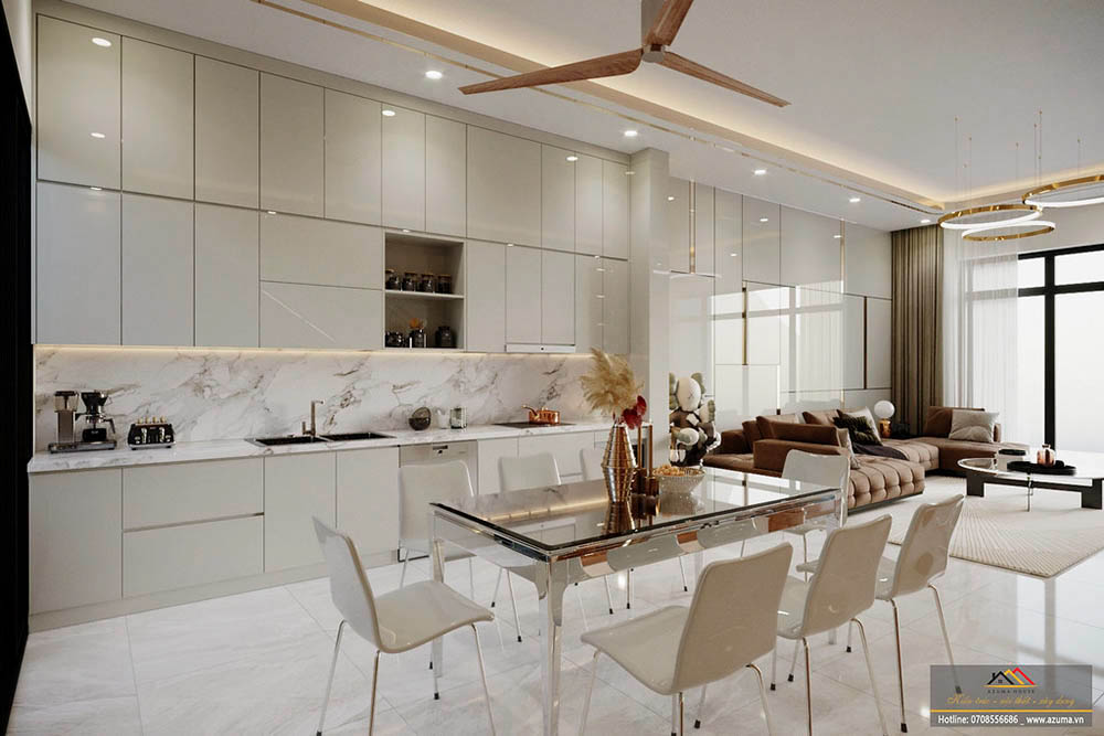 Thiết kế nội thất nhà phố đẹp