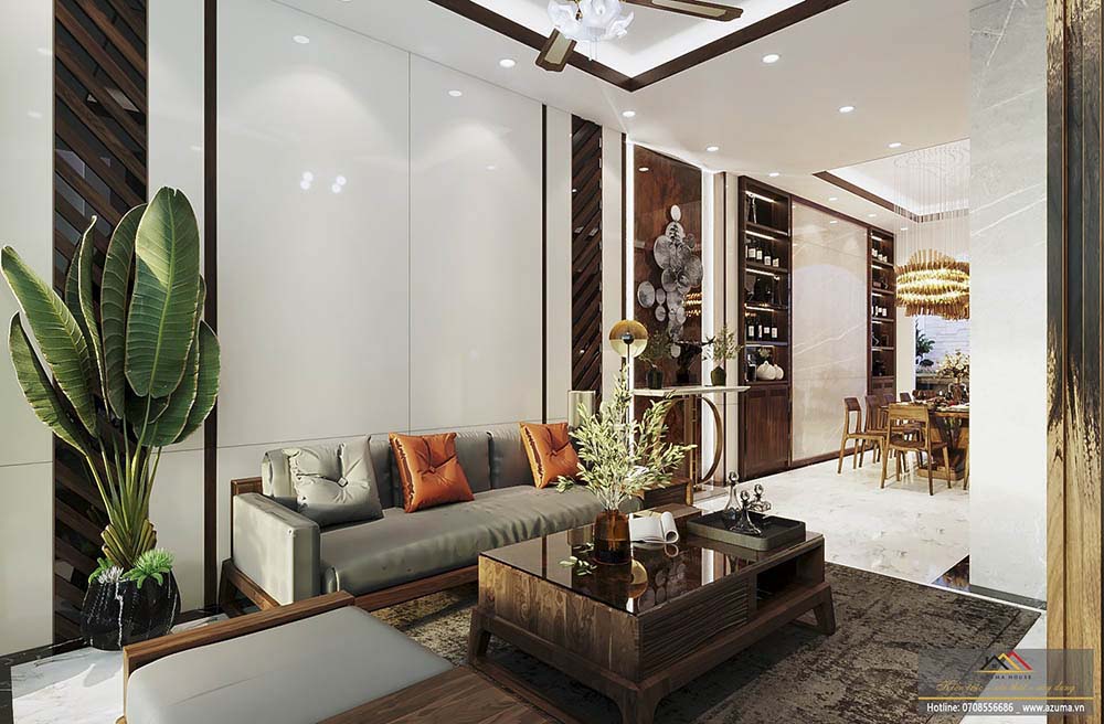 Thiết kế nội thất nhà ống 4 tầng