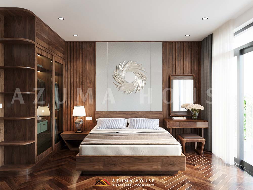 Thiết kế nội thất phòng ngủ master