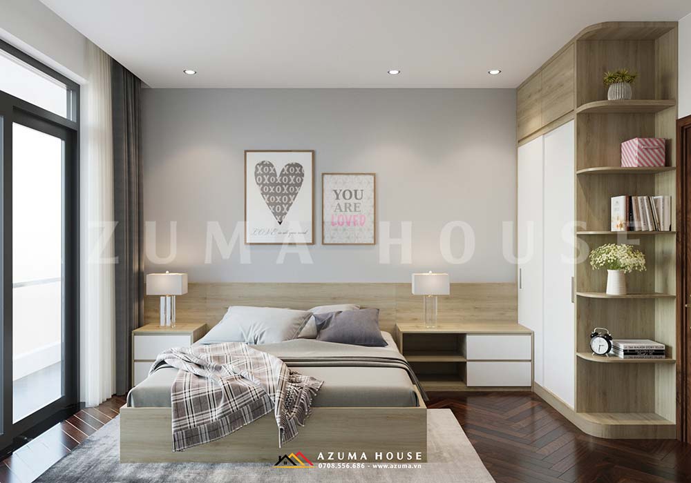 Thiết kế phòng ngủ đẹp hiện đại