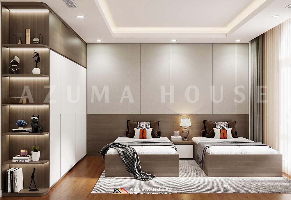 Thiết kế phòng ngủ đôi