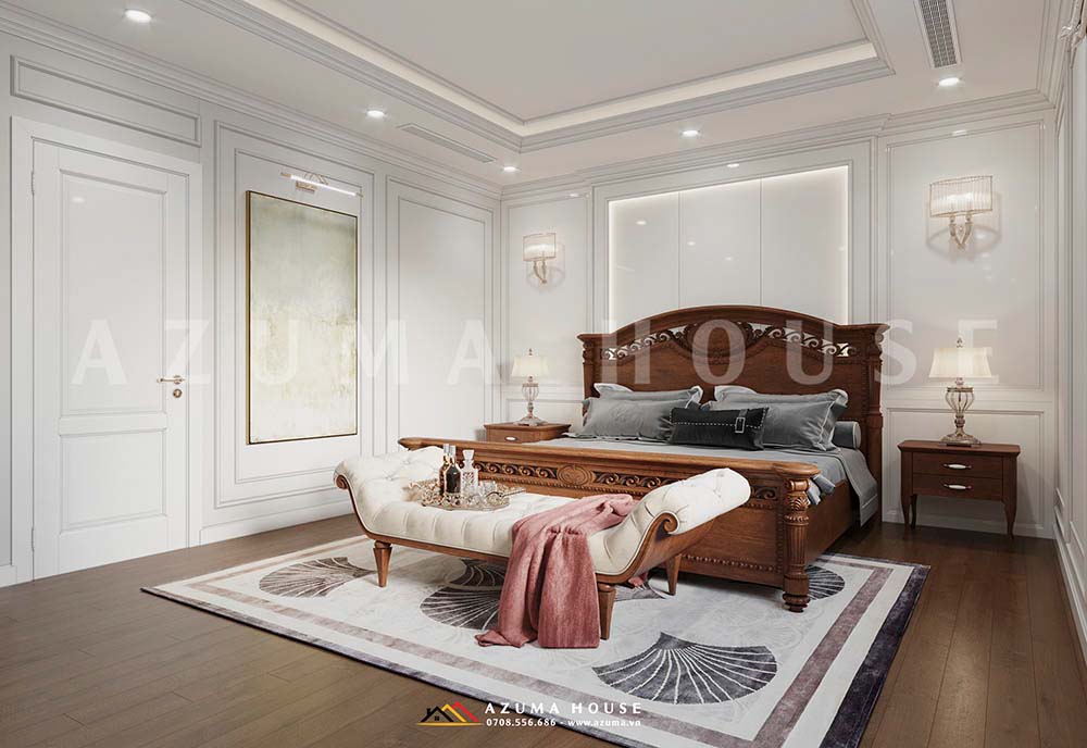 Thiết kế phòng ngủ master đẹp