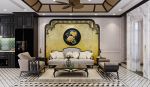 Thiết kế nội thất phòng khách phong cách Indochine đẹp mê ly