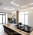 Thiết kế nội thất nhà biệt thự song lập đẳng cấp tiện nghi