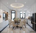 Thiết kế nội thất nhà biệt thự song lập đẳng cấp tiện nghi