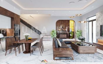 5+ mẫu thiết kế nội thất nhà ống 4 tầng hiện đại đẳng cấp